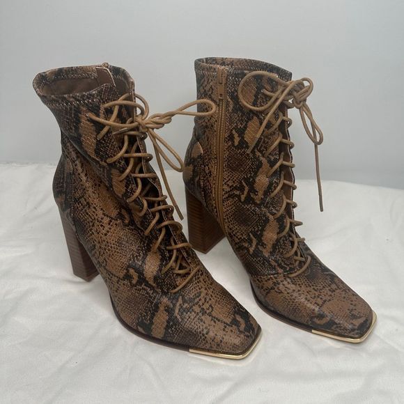 Steve Madden Shoes - Snake Print Steve Madden Boots